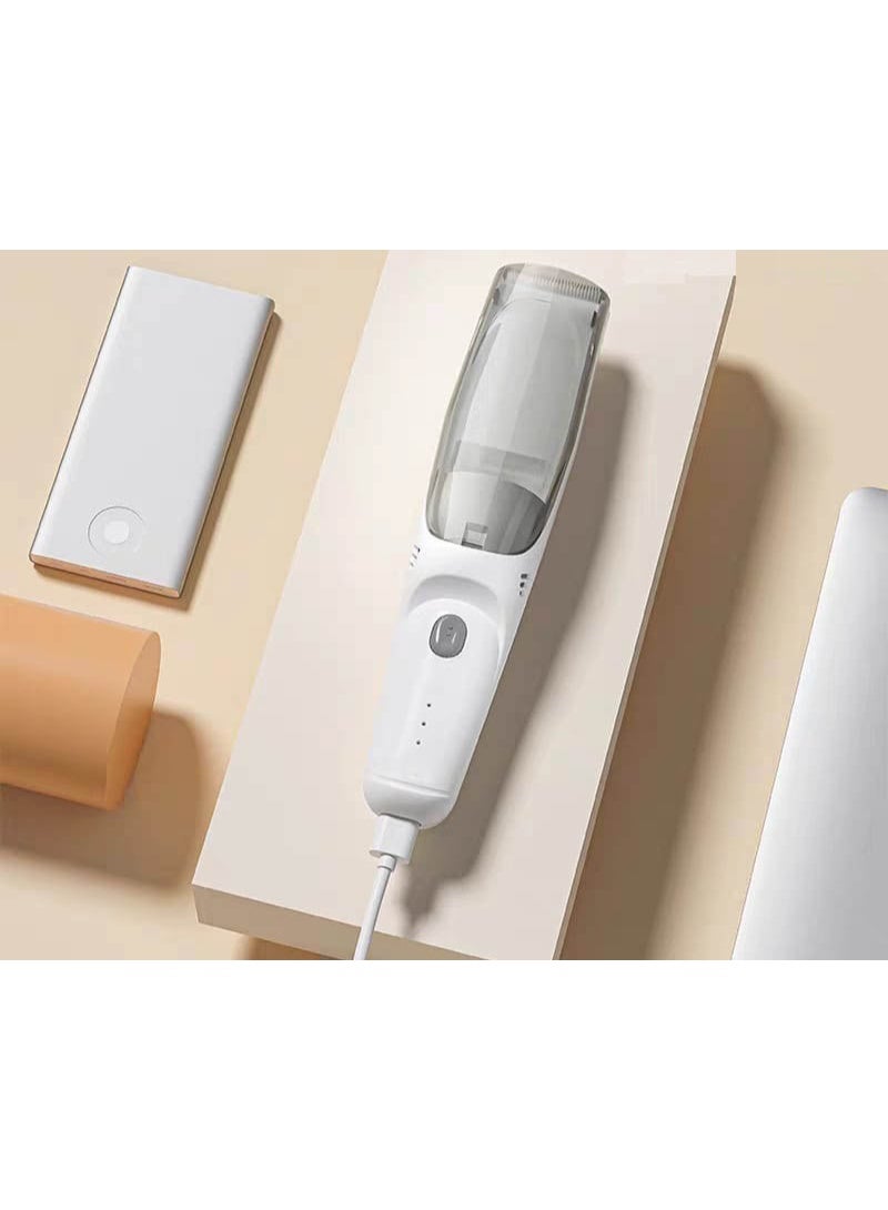 ماكينة حلاقة شعر للأطفال مع شفط تلقائي – هادئة ومقاومة للماء، آلة تشذيب شعر للرضع قابلة لإعادة الشحن، طقم حلاقة للأطفال والمواليد - Image 1